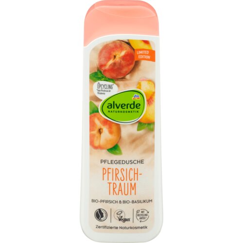 Alverde Naturkosmetik Gel za tu&amp;scaron;iranje &amp;ndash; breskva 250 ml Slike