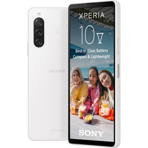 Sony mobilni telefon Xperia 10 V, 6 GB/128 GB, bel Cene