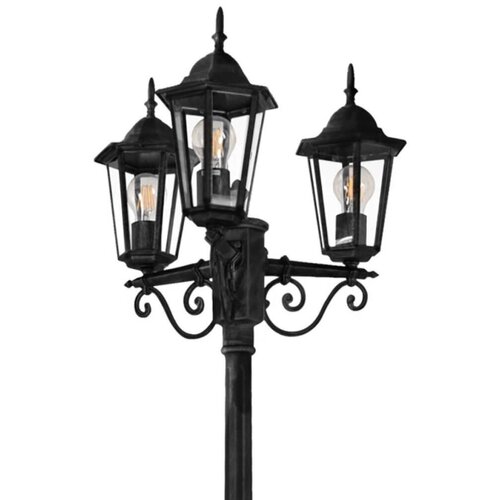  Spolja&amp;scaron;nja lampa 3xE27/20W/230V IP43 2,58 m crna Slike
