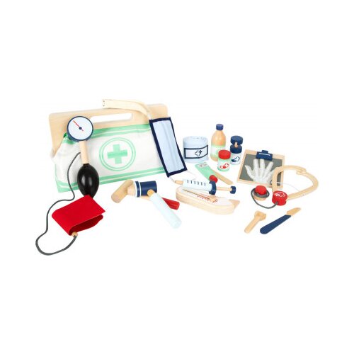  Wooden Doctor’s Bag set igračaka od drva 3y+ 1 kom Cene