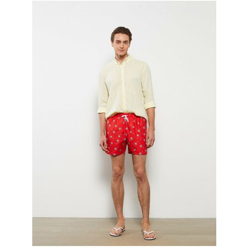 LC Waikiki Shorts - Red - Normal Waist Slike