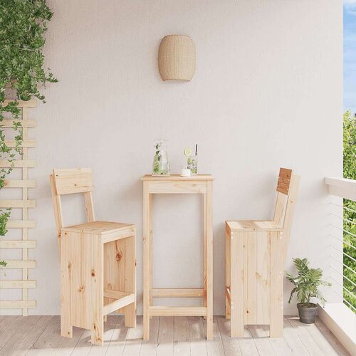  Barski stolci 2 kom 40 x 48 5 x 115 5 cm od masivne borovine Cijene