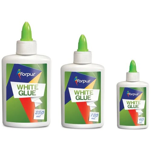Forpus Belo lepilo, 40 ml Slike