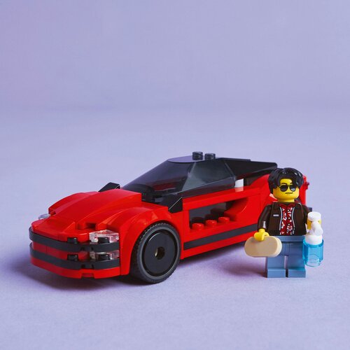 Lego LEGO&amp;reg; City - Rdeči &amp;scaron;portni avtomobil (60448) Slike