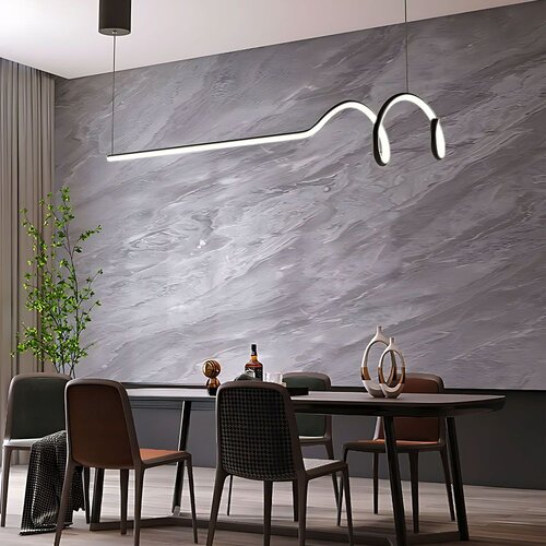 Toolight Viseća lampa LHJ030-CP 120cm crna Slike