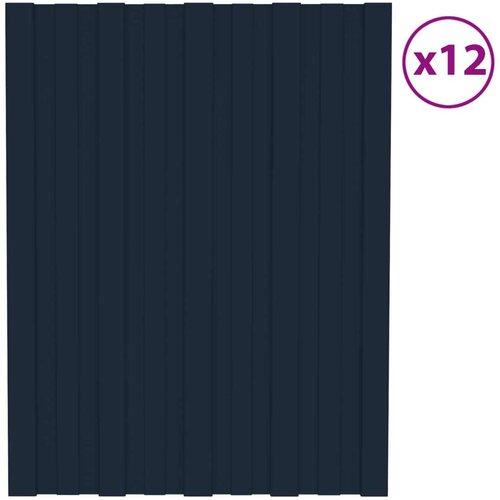  panel 12 pcs Antracit 60 x 45 cm Pocinčani čelik - Antracit 60 x 45 cm 12 Slike