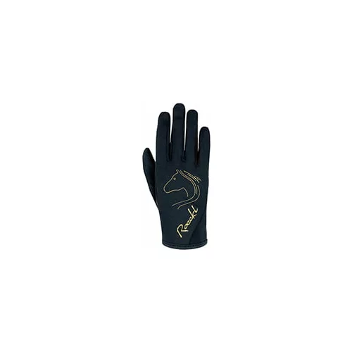 Roeckl Otroške jahalne rokavice ''Tryon'' black/gold - 4