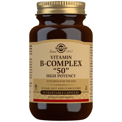Solgar vitamin b-complex „50“ , 100 kapsula Cene