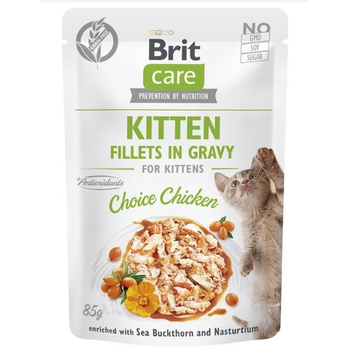 Brit Care Cat Kitten Choice Pouch - mokra mačja hrana - 85 g, (21385686) Cene