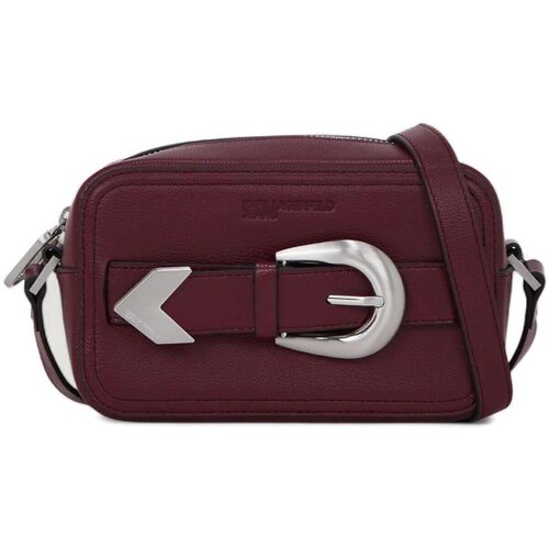 Karl Lagerfeld Torbe za čez ramo KLJ Western Camera Bag A4W30144 Rdeča Slike
