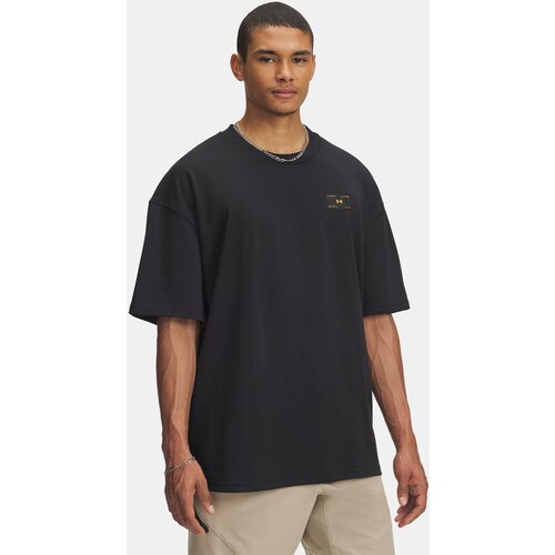 Under Armour Men's T-shirt UA HWT WOVEN LABEL SS-BLK - Men's Cijene