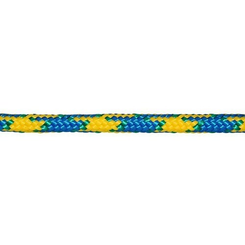  Uže po metru (Dostupno kao prirez, Opteretivost: 80 kg, Zeleno-plavo-žuto, Promjer: 8 mm, Polipropilen) Slike