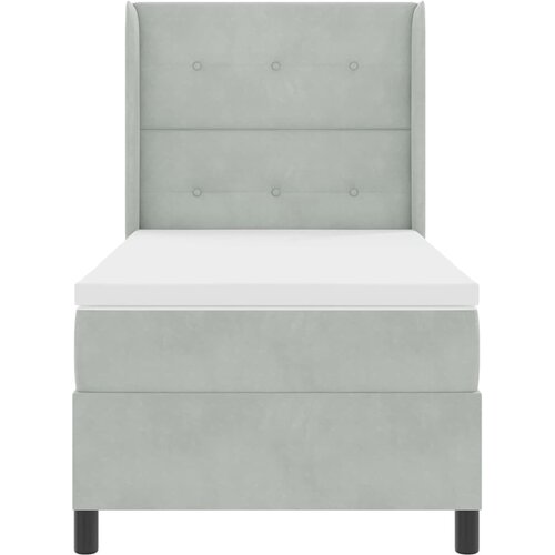  s opruga kutije Svijetlo siva 90 x 190 cm Bar&amp;scaron;un Slike
