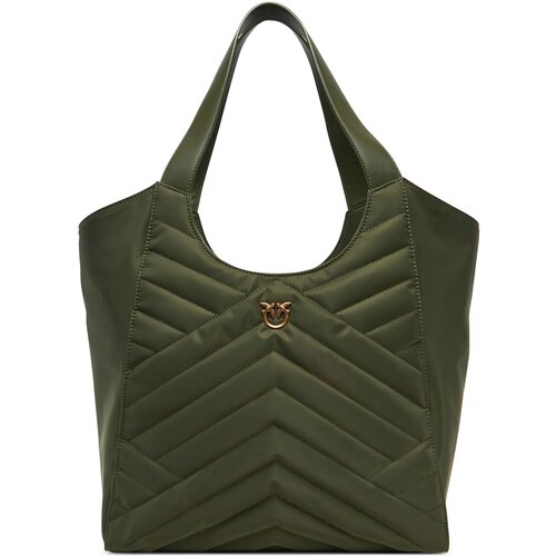 Pinko TOTE BAG PUZZLE RECYCLE Zelena Slike