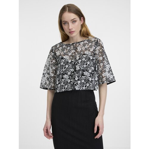 Orsay Black women's patterned blouse - Women's Cijene
