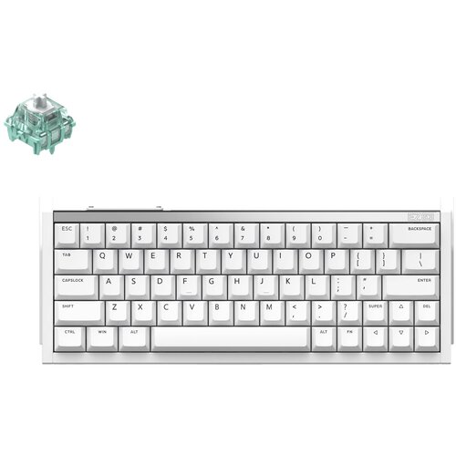 Iqunix EZ63 Magnetno Stikalo Gaming HE Keyboard Bela Elf / Magnetic Jade Pro Switch, (22115668) Cene