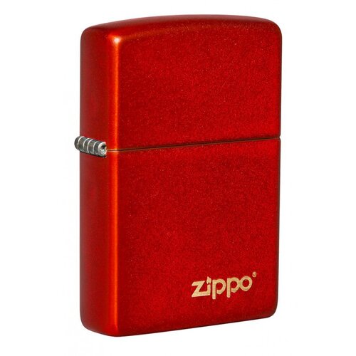 Zippo upaljač classic metallic red logo Cene