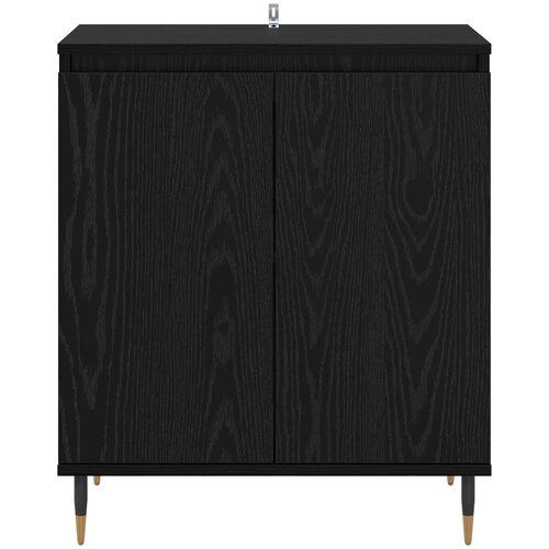  Kreveta Crni hrast 60 x 35 x 70 cm Konstruirano drvo Slike