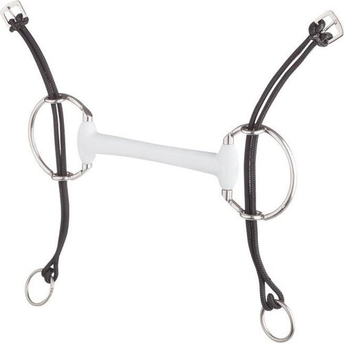 Beris Dvižna olivna brzda z ravnim ustnikom, MEDIUM - 140 mm Slike