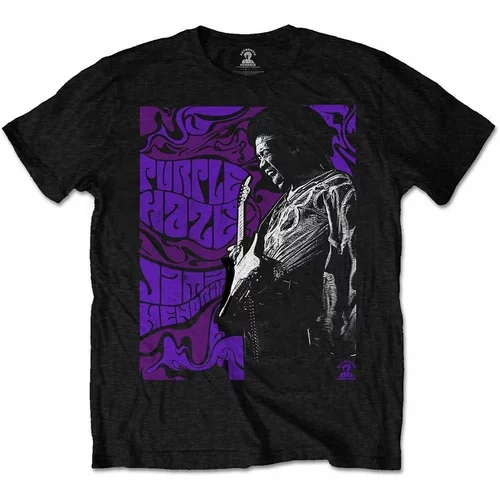 Jimi Hendrix Košulja Purple Haze Unisex Black 2XL