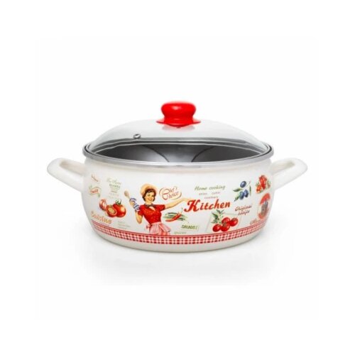 Metalac plitka &scaron;erpa raspevana kuvarica 24cm/5,3lit 349377 Cene