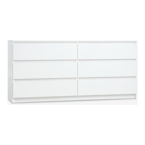  Komoda 3+3 fioke bela Slike