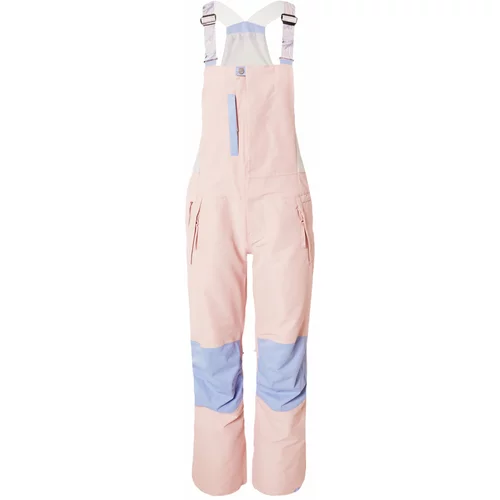 Roxy Outdoor hlače svetlo lila / roza / naravno bela