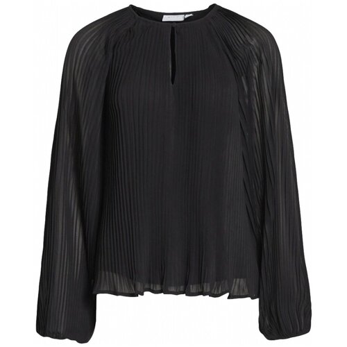Vila Top Celine L/S - Black Crna Slike