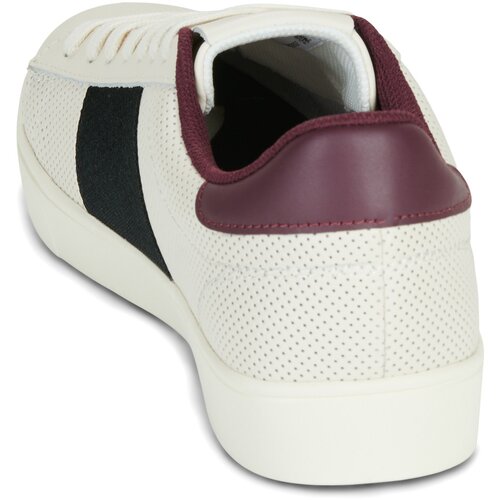 Fred Perry Spencer Perf Leather / Branded Tape Bijela Slike