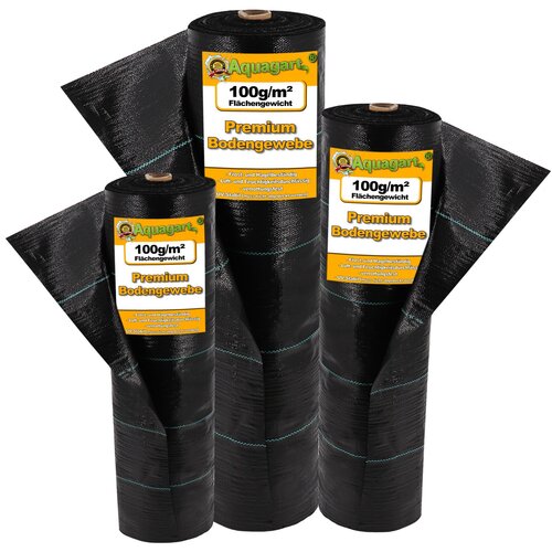 Aquagart 700 m² mlete tkanine folija za plevel mulčna folija 100 g širine 1,65 m, (22074592) Cene