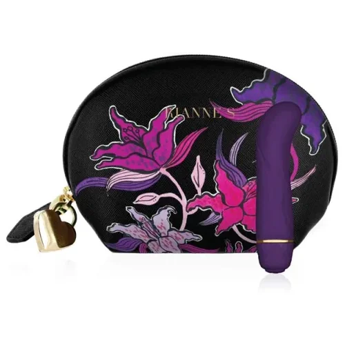 RIANNE S Bullet vibrator - Mini G Floral, ljubičasti