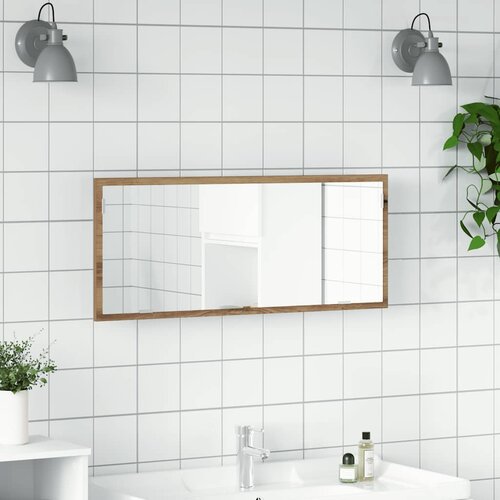  LED kupaonsko ogledalo Artisan hrast 100x8,5x37 cm Cene