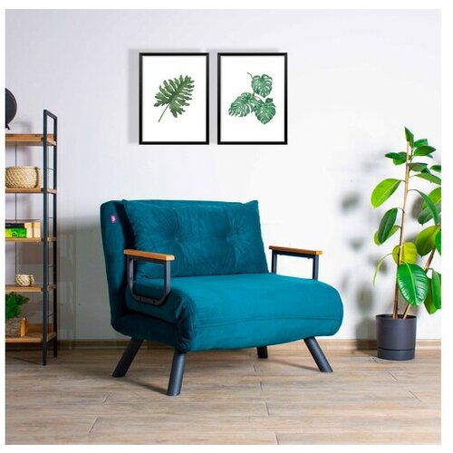 Atelier Del Sofa fotelja Sio Single - Petrol Green Slike