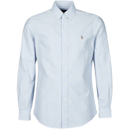 Polo Ralph Lauren CHEMISE AJUSTEE EN OXFORD COL BOUTONNE LOGO PONY PLAYER MULTICO Blue Cijene