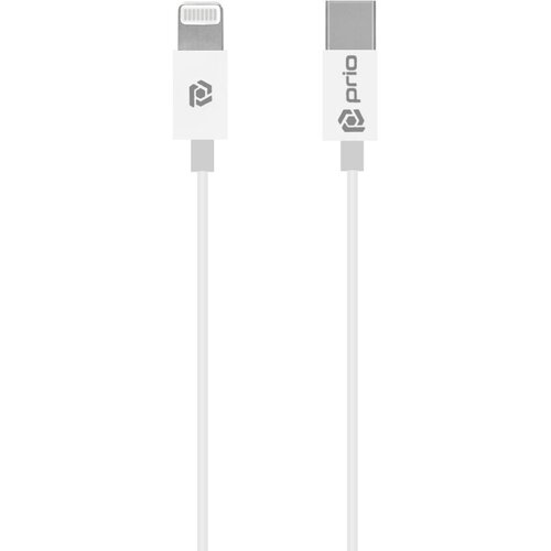 Prio Charge&amp;amp;Sync USB C na Lightning Cable MFi certificiran 1m bijeli Slike