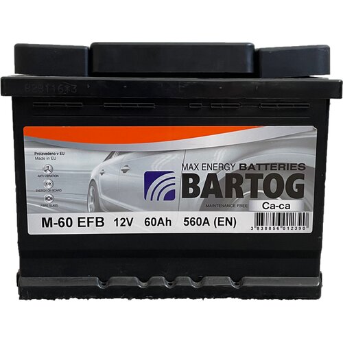 Bxtreme akumulator bartog efb 60Ah d+ 560A start-stop Slike