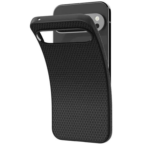 Spigen Liquid Air maska za GOOGLE PIXEL 9 Pro XL mat crna Slike