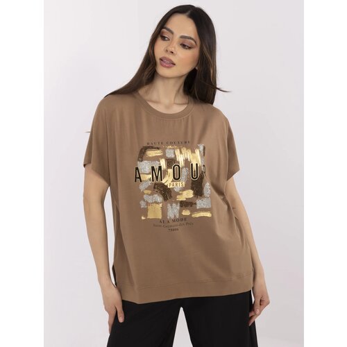 Calimera Blouse-CLM-BZ-1701.81-light brown Cene