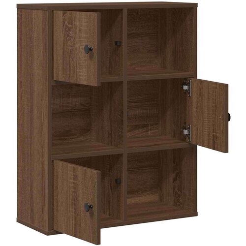  Regal za knjige boja hrasta 60x24x76 5 cm konstruirano drvo Slike