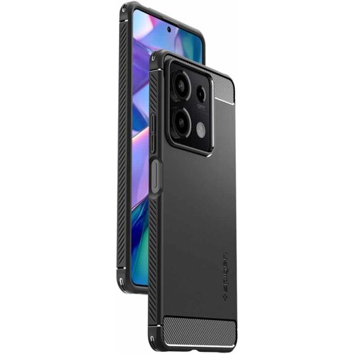 Spigen Rugged Armor maska za Xiaomi Redmi Note 13 5G - crna Slike