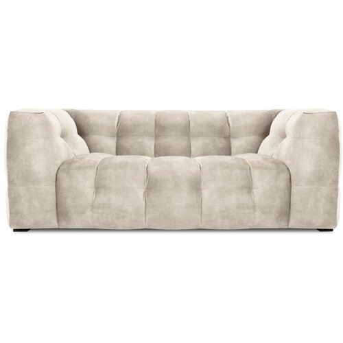 Windsor &amp;amp; Co Sofas Bež žametna zofa Vesta, 208 cm Slike