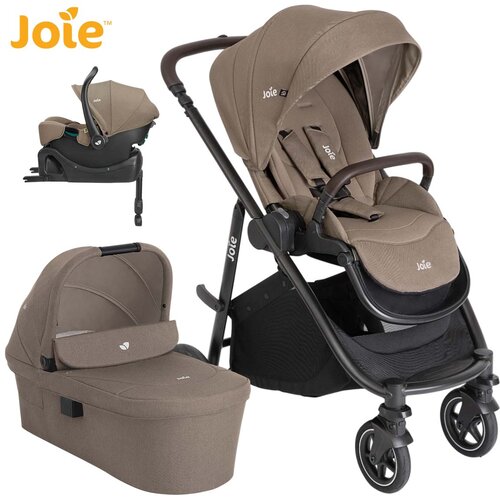 Joie otro&amp;scaron;ki voziček 4v1 versatrax&amp;trade; + i-snug&amp;trade; 2 cashew + i-base&amp;trade; advance Slike