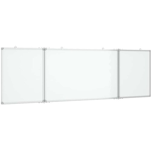  Magnetna bijela ploča sklopiva 200 x 60 x 1,7 cm aluminijska Slike