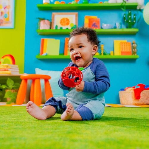 OBALL Teether My Own&amp;trade; grickalica za bebe Apple 1 kom Slike