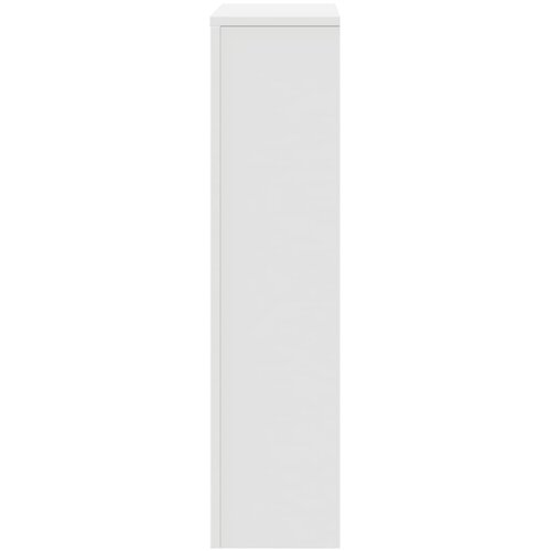  Pokrov za radijator bijeli 78 x 20 x 82 cm konstruirano drvo Slike