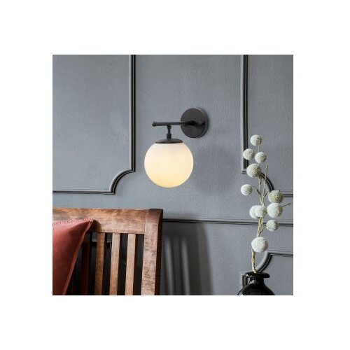 Opviq Roe 10715 Zidna lampa, crno-bijela Cene