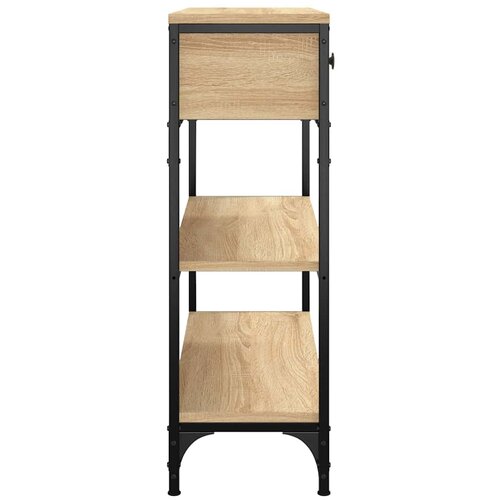  Konzolni stol boja hrasta sonome 72,5x25x75cm konstruirano drvo Slike