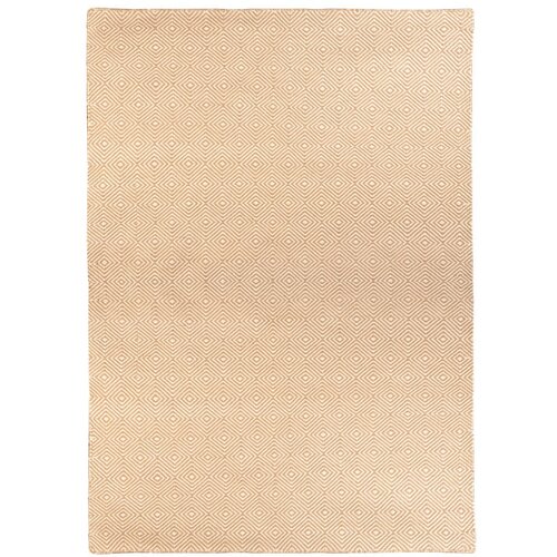 Green Decore krem dvostrani vanjski tepih od reciklirane plastike Solitaire, 120 x 180 cm Slike