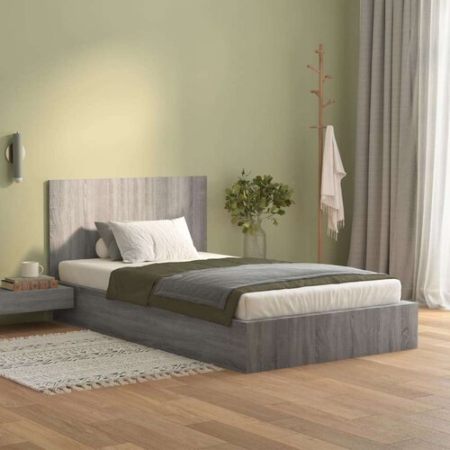  Uzglavlje za krevet boja hrasta 120x1 5x80 cm konstruirano drvo Slike