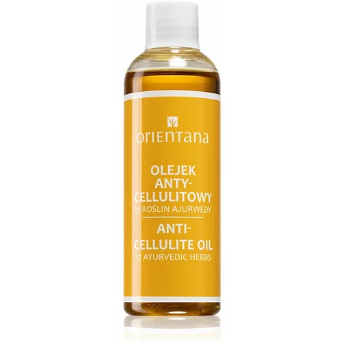 Orientana 17 Ayurvedic Herbs Anti-Cellulite Oil olje proti celulitu 100 ml